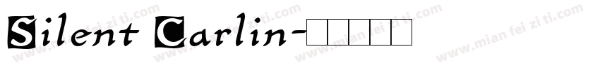Silent Carlin字体转换